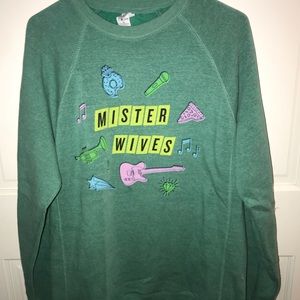 Authentic mister wives sweatshirt (from concert)